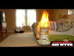 Kerosene Heater Fire
